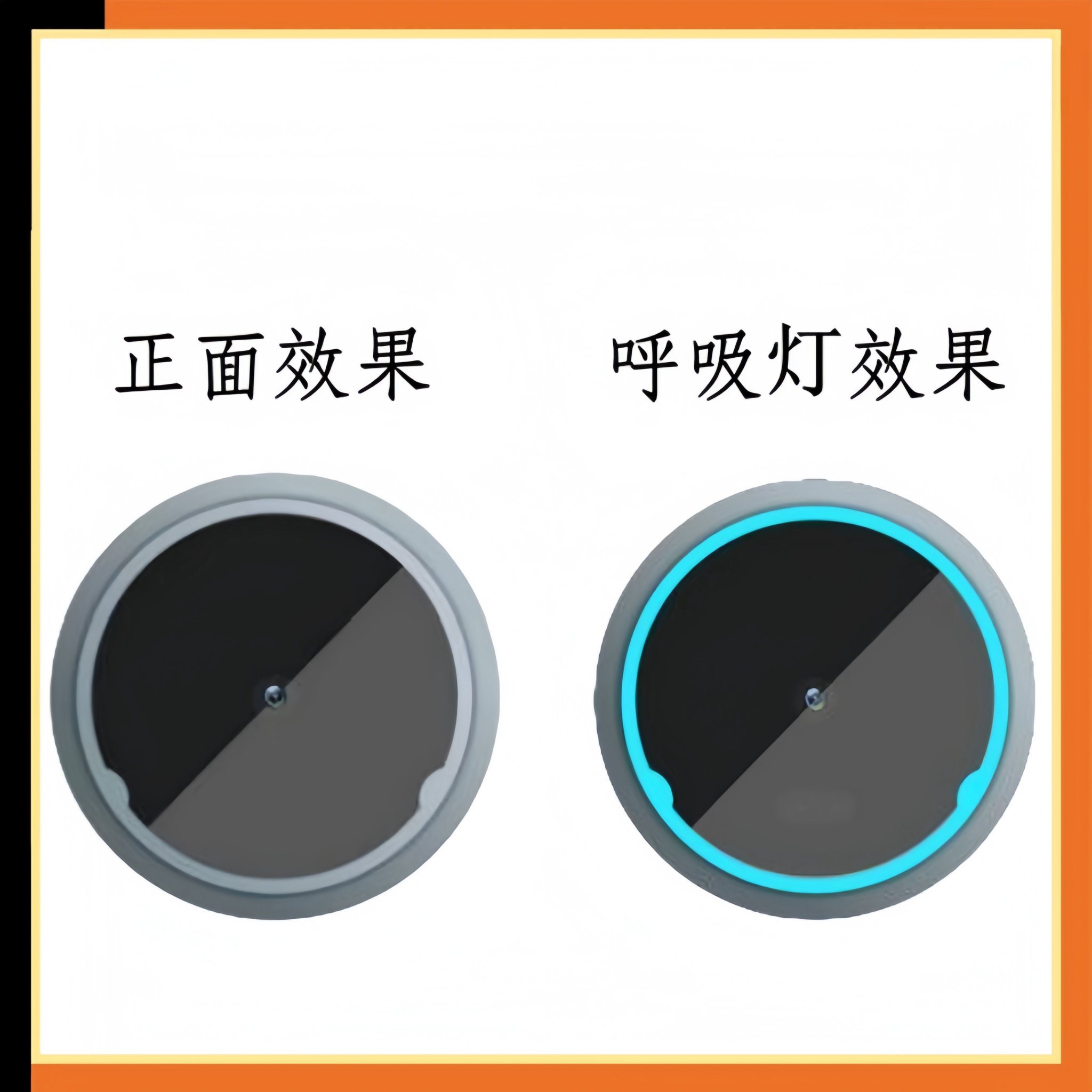 七彩超薄圓形二維碼模塊